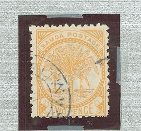 Samoa (Western Samoa) #13jv Used Single