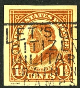 U.S. #576 USED