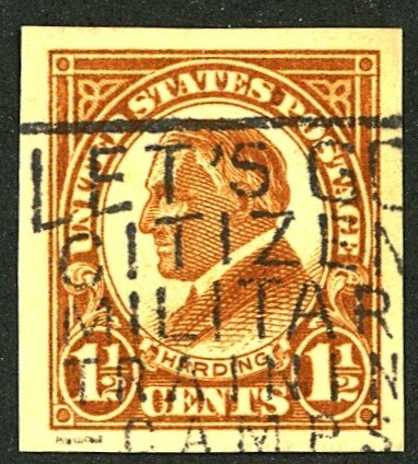 U.S. #576 USED