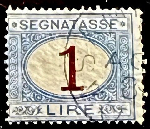 Italy Scott#  J13 Used Avg Cat $20.00