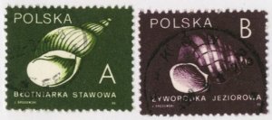 POLAND - SC #2973-74 - USED SET OF 2 - 1990 - Item Poland501