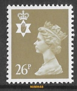 Great Britain-Wales  #WMMH48  26p QE II - 4Dec1990  (1) Mint NH