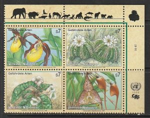 1996 UN-Vienna - Sc 199a - MNH VF - PB UR - Endangered species