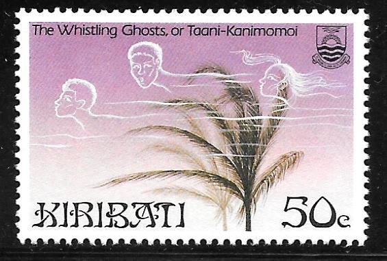 Kiribati 451: 50c Whistling Ghosts, MH, VF