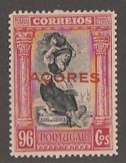 AZORES #296 MINT HINGED