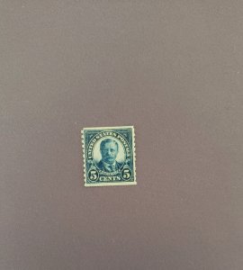 602, Theodore Roosevelt, Mint OGNH, CV $4.50