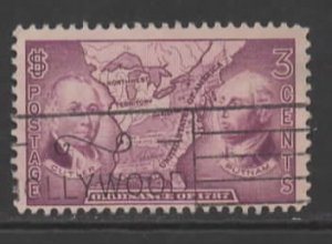 U. S.  Sc # 795 used (RC)