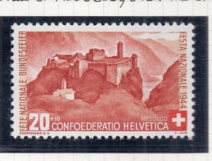 Switzerland 1944 Pro Patria Issue Fine Mint Hinged 20c. NW-209699