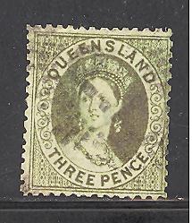 Australia - Queensland 27 used SCV $ 11.00 (RS)