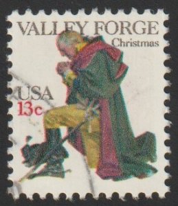 SC# 1729 - (13c) - Washington at Valley Forge, used single