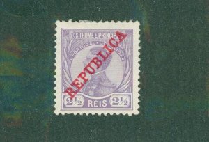 St. Thomas & Prince Islands 106 MH BIN $0.50