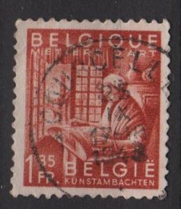 BELGIUM 1948 - Scott 376 used - 1.85 fr, metiers d'art