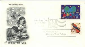 2001 Stampin the Future Childrens Art (Scott 3415) Artcraft 
