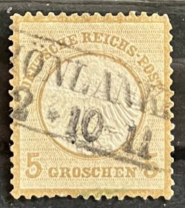 Germany #6 Used- SCV=$85.00