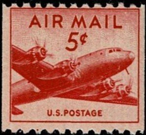 1947 United States Air Mail Scott Catalog Number C37 MNH