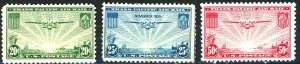 U.S. #C20-C22 MINT OG LH