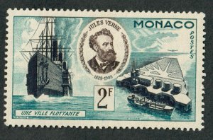 Monaco #341 Mint Hinged single