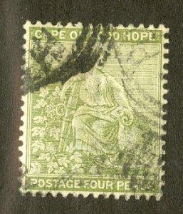 CAPE OF GOOD HOPE 48 USED SCV $4.25 BIN $1.75 HOPE, ANCHOR, RAM