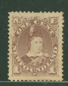Newfoundland #43 Unused Single