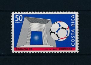 [104419] Costa Rica 1998 World Cup football soccer France  MNH