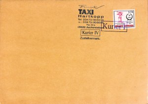 Germany Local Post Private Post Mail Carriers Kurier I 1.74 DM
