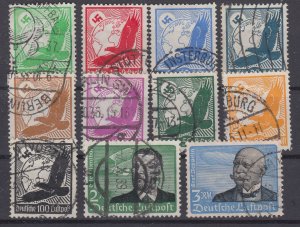 Germany 1934 Sc#C46-56 Mi#529-539 used (DR1969)