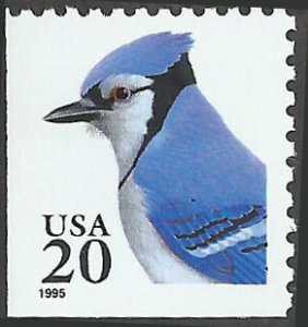 # 2483 MINT NEVER HINGED ( MNH ) BLUE JAY    