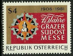 Austria #1189 MNH Stamp - South-East Fair, Graz