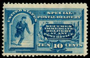 MOMEN: US STAMPS #E2 MINT OG H