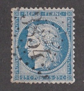 France #  58, Ceres, Used, 1/3 Cat.