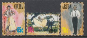 Aruba 134-136 MNH VF