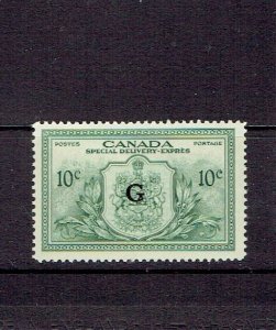 CANADA - 1950 SPECIAL DELIVERY 'G' OVERPRINT - SCOTT E02 - MNH