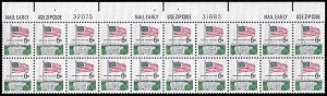 PCBstamps   US #1338D $1.20(20x6c)Flag over White House, Huck, MNH, (PB-1a)