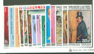 Togo #913/941 Mint (NH) Single (Complete Set)