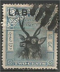 LABUAN, 1897, used 2c, Sambar  Scott 73