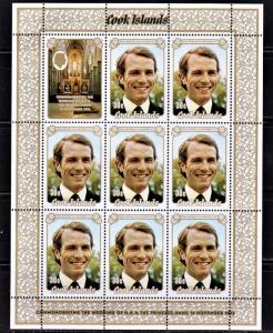 Cook Islands Scott 370 miniature sheet  VF mint OG NH.