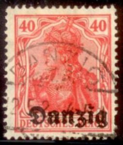 Danzig 1920 SC# 6 Used CH4