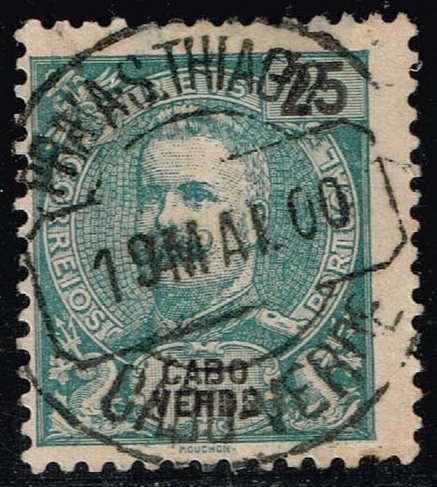Cape Verde #42 King Carlos I; Used (1.25)