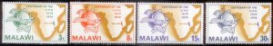 Malawi 1974 SC# 221-4 MNH-OG E28