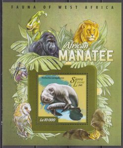 2015 Sierra Leone 6032/B736 African Manatee 4,50 €