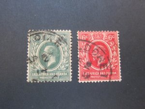 East Africa Uganda 1912 Sc 41-2 FU