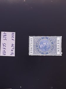 Stamps duty mint    2 shillings/1pound  SG value 4600£