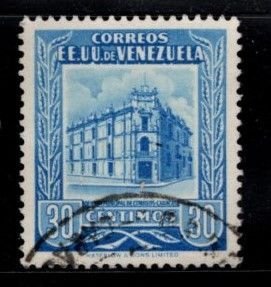 Venezuela - #656 Post Office, Caracas - Used