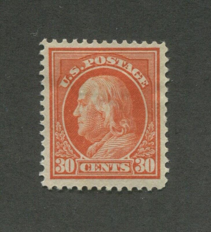 1914 United States Postage Stamp #420 Mint Hinged VF Original Gum 