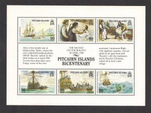 PITCAIRN ISLANDS SC# 321 EF MNH 1989