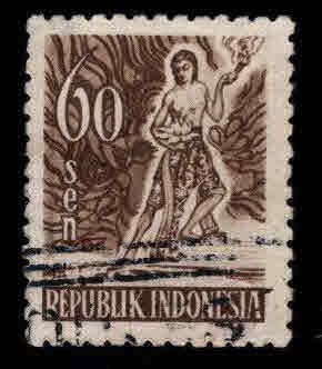 Indonesia Scott 382 Used stamp