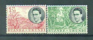 Ruanda - Urundi sc# 133-136 mnh cat value $27.50