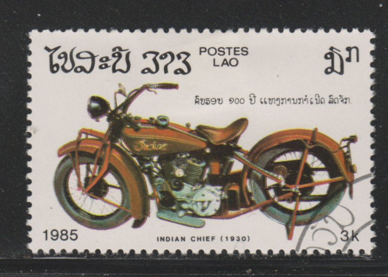 Laos 623 Motorcycle 1985