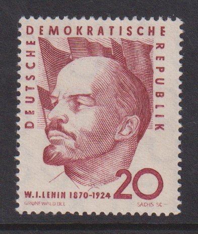 German Democratic Republic DDR #499 MNH 1960 Lenin