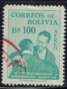 Bolivia C180 Used 1954 issue (an9743)